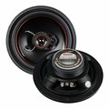 Audiopipe Redline 6.5 in. 3 Way 5 Oz Magnet Car Speaker Slim Style AU355999